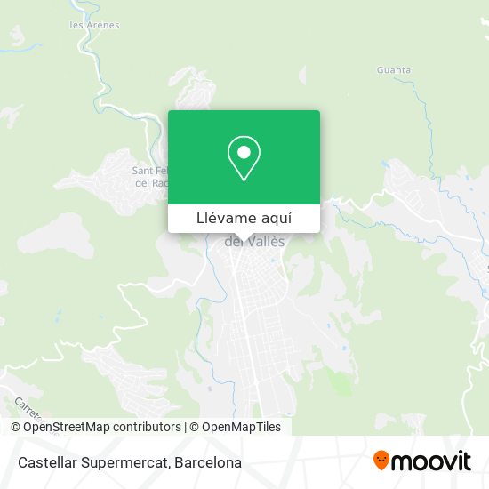 Mapa Castellar Supermercat