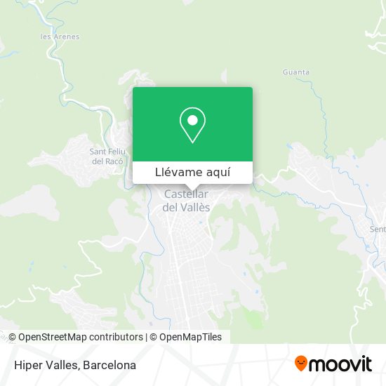 Mapa Hiper Valles