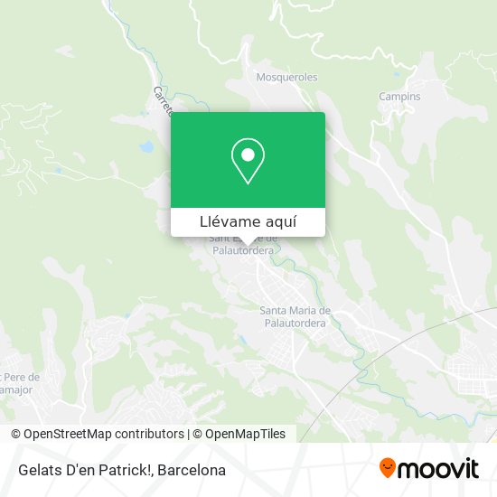 Mapa Gelats D'en Patrick!