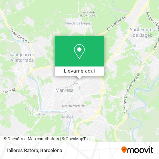 Mapa Talleres Ratera
