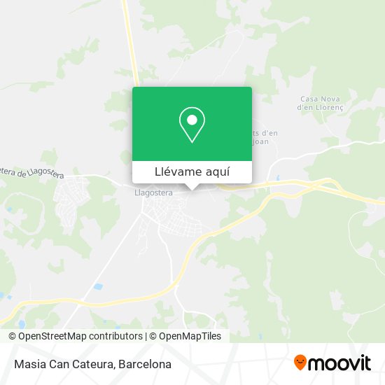 Mapa Masia Can Cateura