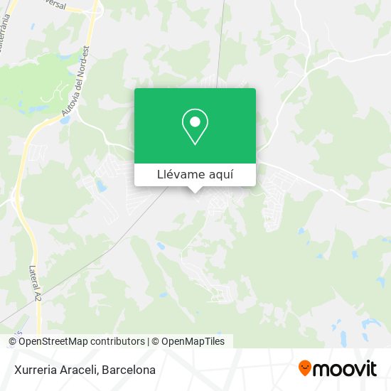 Mapa Xurreria Araceli