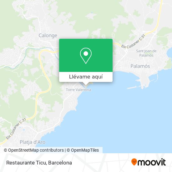 Mapa Restaurante Ticu