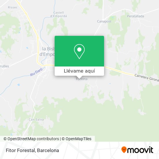 Mapa Fitor Forestal