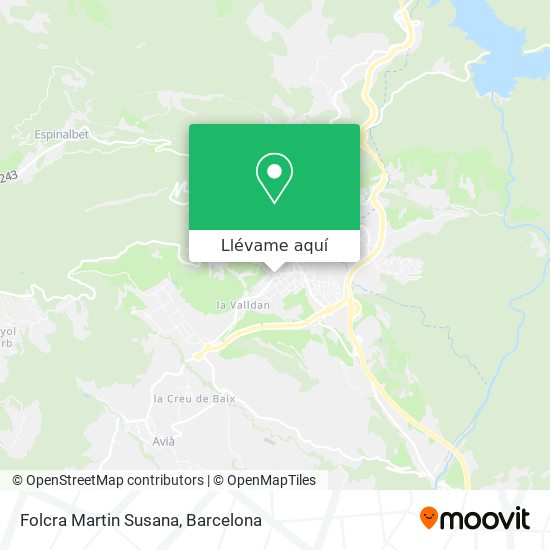 Mapa Folcra Martin Susana