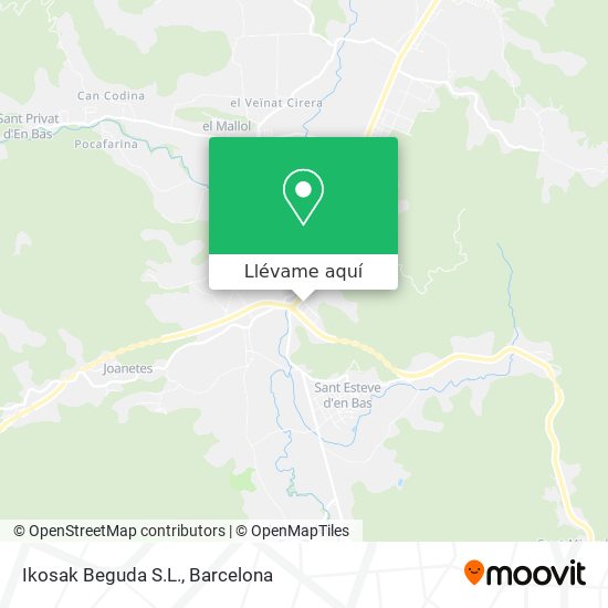 Mapa Ikosak Beguda S.L.