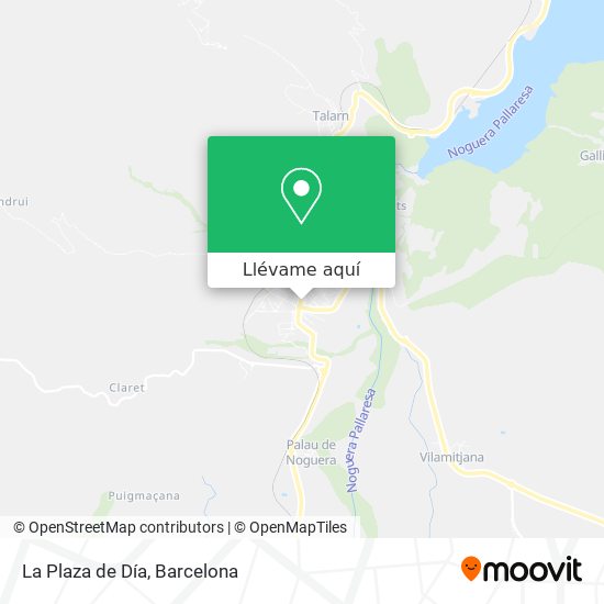 Mapa La Plaza de Día