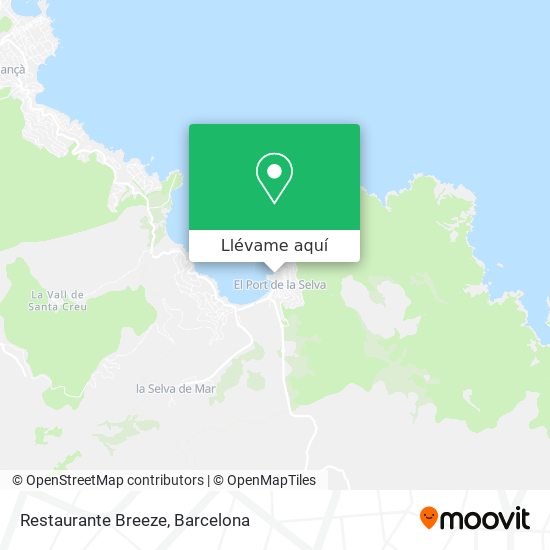 Mapa Restaurante Breeze