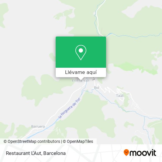 Mapa Restaurant L'Aut