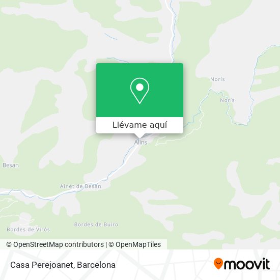Mapa Casa Perejoanet