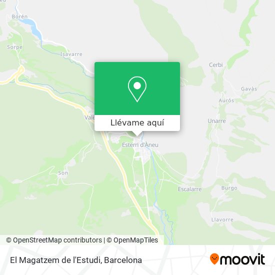 Mapa El Magatzem de l'Estudi