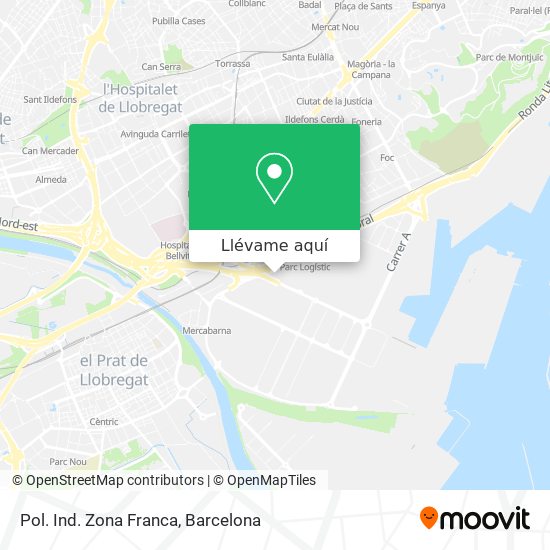 Mapa Pol. Ind. Zona Franca