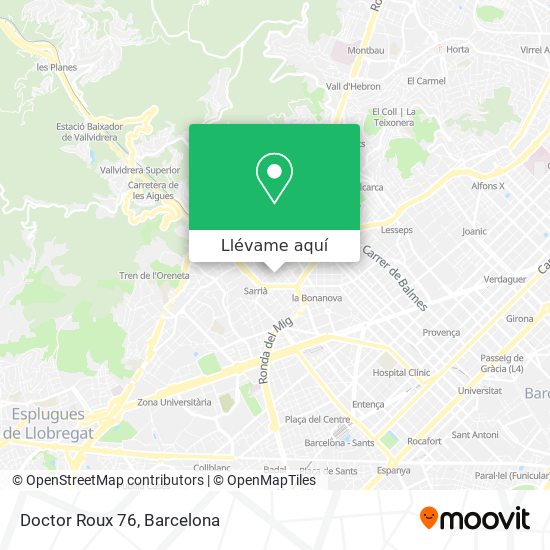 Mapa Doctor Roux 76