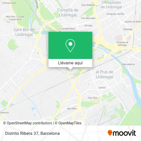 Mapa Distrito Ribera 37