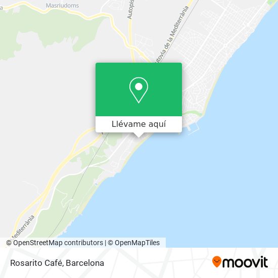 Mapa Rosarito Café