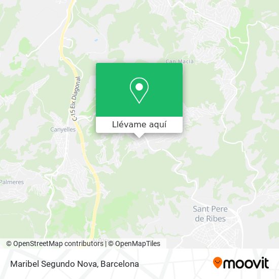 Mapa Maribel Segundo Nova