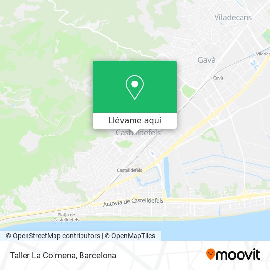 Mapa Taller La Colmena