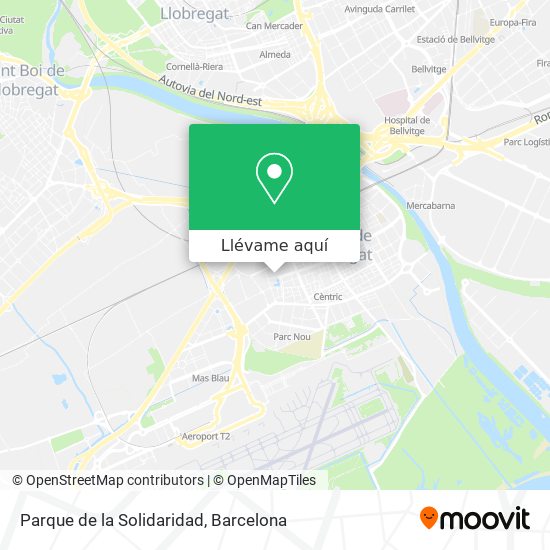 Mapa Parque de la Solidaridad