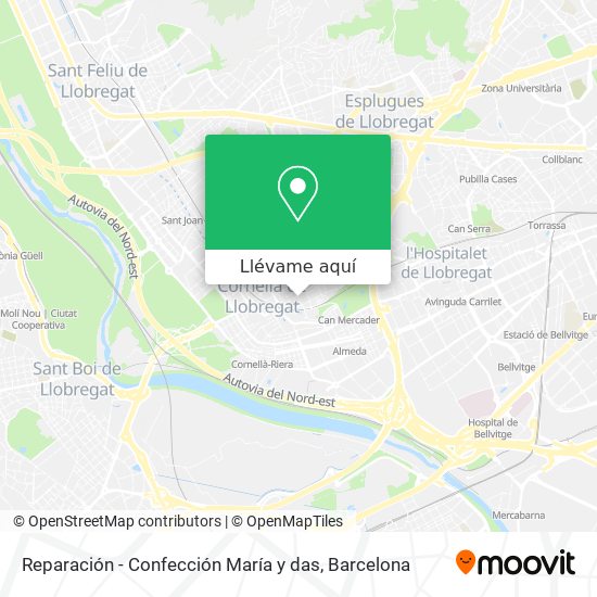 Mapa Reparación - Confección María y das