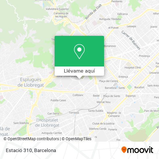 Mapa Estació 310
