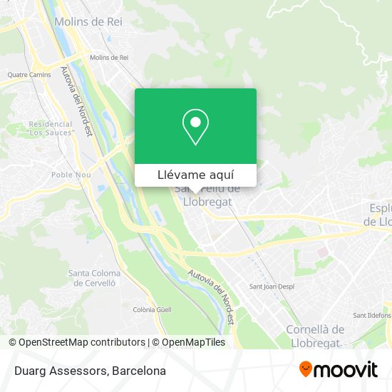 Mapa Duarg Assessors