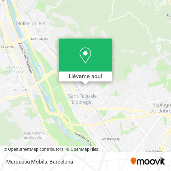Mapa Marquesa Mobils