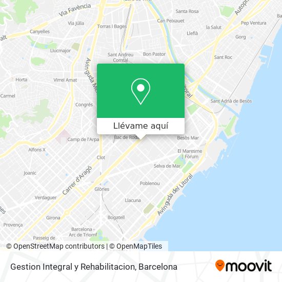 Mapa Gestion Integral y Rehabilitacion