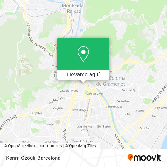 Mapa Karim Gzouli