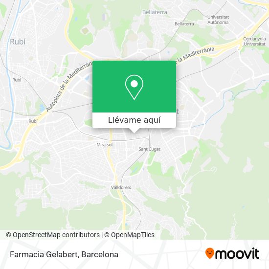 Mapa Farmacia Gelabert