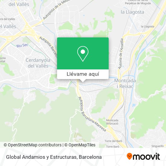 Mapa Global Andamios y Estructuras