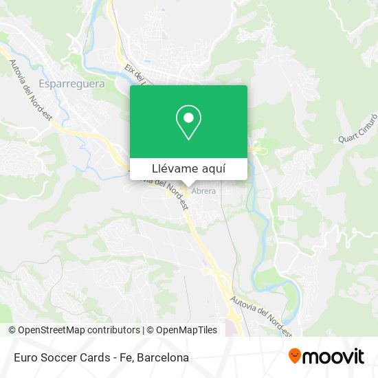Mapa Euro Soccer Cards - Fe