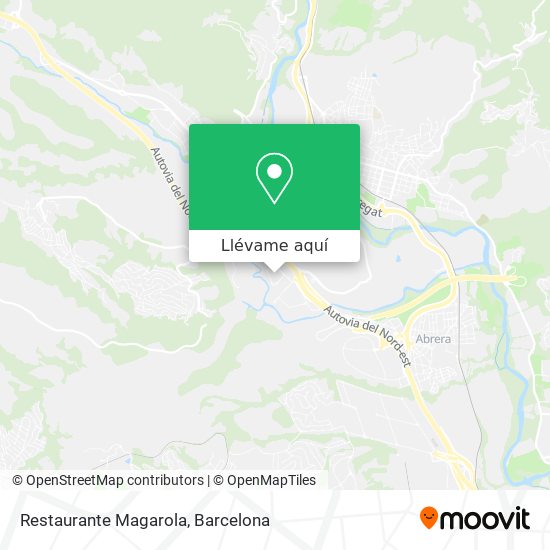 Mapa Restaurante Magarola