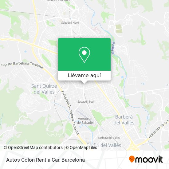Mapa Autos Colon Rent a Car
