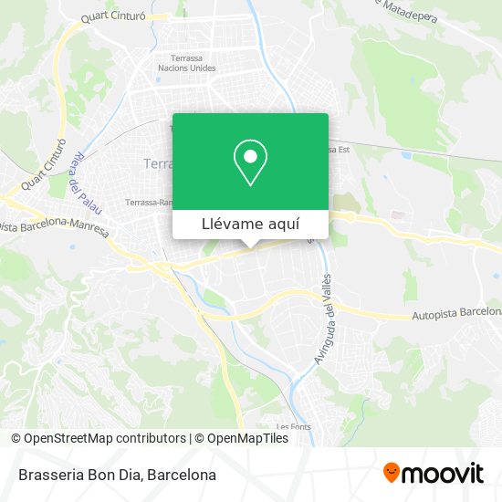 Mapa Brasseria Bon Dia