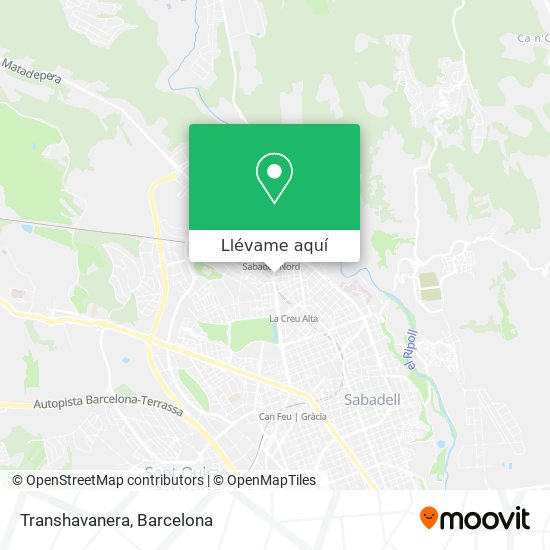 Mapa Transhavanera