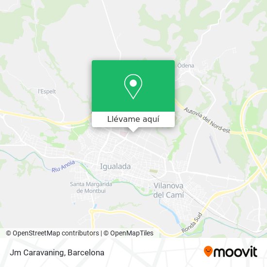 Mapa Jm Caravaning