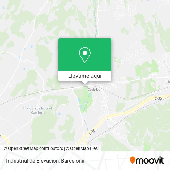 Mapa Industrial de Elevacion