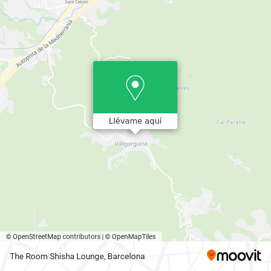 Mapa The Room Shisha Lounge