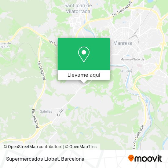 Mapa Supermercados Llobet