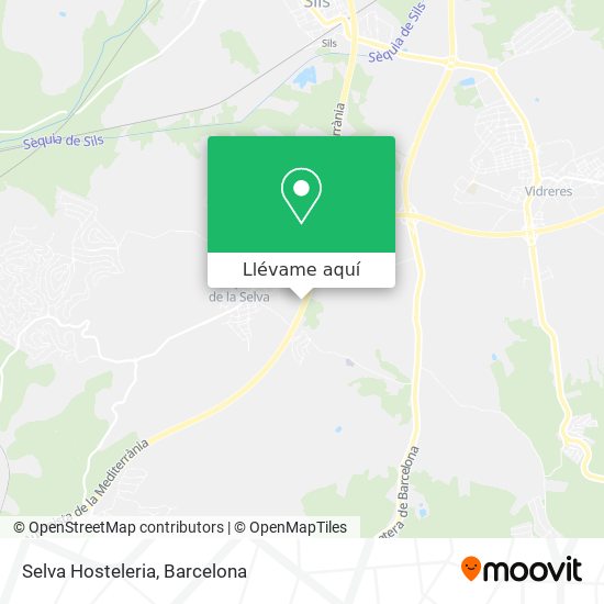 Mapa Selva Hosteleria