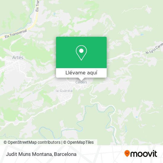 Mapa Judit Muns Montana