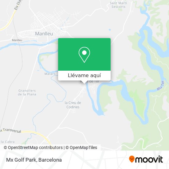 Mapa Mx Golf Park