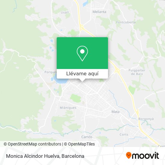 Mapa Monica Alcindor Huelva