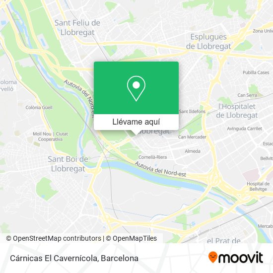 Mapa Cárnicas El Cavernícola