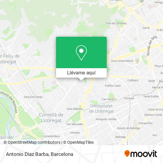 Mapa Antonio Diaz Barba