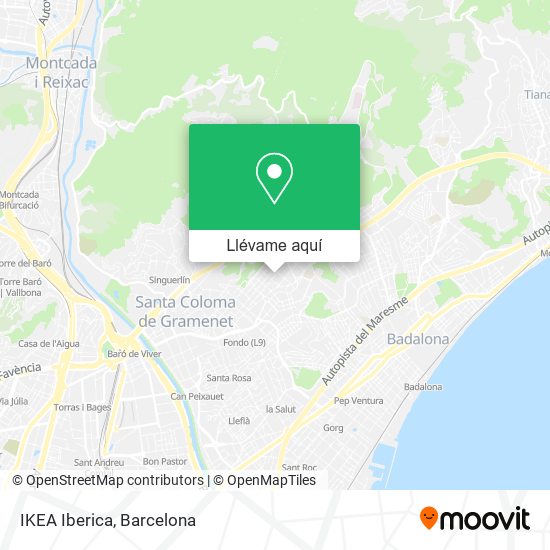 Mapa IKEA Iberica