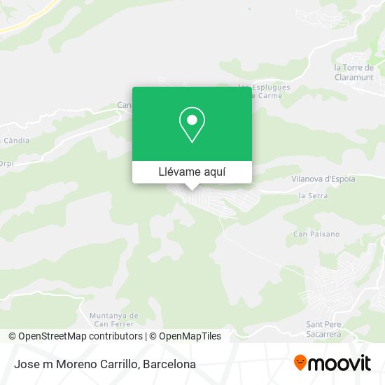 Mapa Jose m Moreno Carrillo