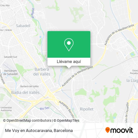 Mapa Me Voy en Autocaravana