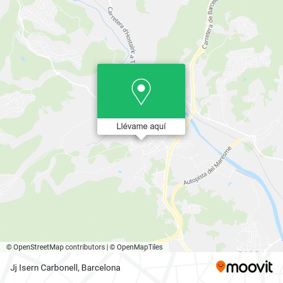 Mapa Jj Isern Carbonell
