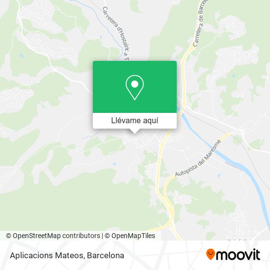 Mapa Aplicacions Mateos